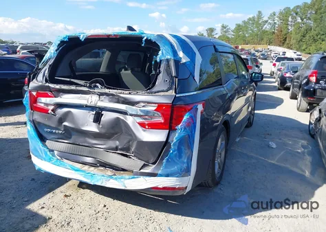 2018 Honda Odyssey Ex-L из США, поврежденный, VIN 5FNRL6H7XJB049924